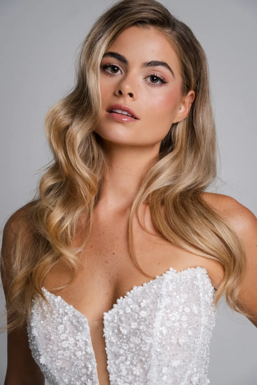 Bridal beauty makeup and hair